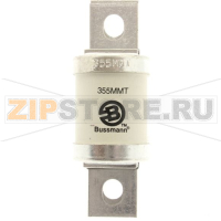 Предохранитель, 355 A, AC 690 В, DC 350 В, 200 кА, BS88, 83x113 мм, aR, BS Eaton 355A 690V TYPE T