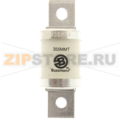 Предохранитель, 355 A, AC 690 В, DC 350 В, 200 кА, BS88, 83x113 мм, aR, BS Eaton 355A 690V TYPE T 
