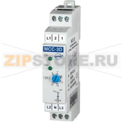 Реле контроля напряжения 380 В/AC, PK22 Entes MCC-3D 