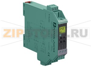 Преобразователь сигналов Signal Converter with Trip Value KFU8-USC-1.D Pepperl+Fuchs General specificationsSignal typeAnalog inputSupplyConnectionterminals 14, 15Rated voltage20 ... 90 V DC / 48 ... 253 V ACRated current&le  80 mA DC / &le 45 mA ACPower consumption&le  1.6 W / &le 2.6 VAInputConnection sidefield sideConnectionterminals 1+, 3- : mV, V  terminals 2+, 3- : mAInput resistancevoltage: 1 M&Omega , current: max. 100 &OmegaLimit30 VCurrent0 ... 20 mAOutputConnection sidecontrol sideConnectionoutput I: terminals 10, 11, 12 output II: terminals 7-, 8+, 9-Output Isignal, relayContact loading250 V AC/2 A/cos &phi 0.7 40 V DC/2 AMechanical life2 x 107 switching cyclesEnergized/De-energized delayapprox. 10 ms / approx. 10 msOutput IIanalogLoadcurrent: max. 550 &Omega , voltage: min. 1 k&OmegaTransfer characteristicsDeviation0.1 % of full-scale valueReaction time&ge 150 ms/&le 300 msIndicators/settingsDisplay elementsdisplayControl elementsControl panelConfigurationvia operating buttonsLabelingspace for labeling at the frontDirective conformityElectromagnetic compatibilityDirective 2004/108/ECEN 61326-1:2006Low voltageDirective 2006/95/ECEN&nbsp50178:1997ConformityElectromagnetic compatibilityNE 21Degree of protectionIEC 60529Ambient conditionsAmbient temperature-20 ... 60 °C (-4 ... 140 °F)Mechanical specificationsDegree of protectionIP20Connectionscrew terminalsMass150 gDimensions20 x 119 x 115 mm (0.8 x 4.7 x 4.5 inch) , housing type B3Mountingon 35 mm DIN mounting rail acc. to EN 60715:2001