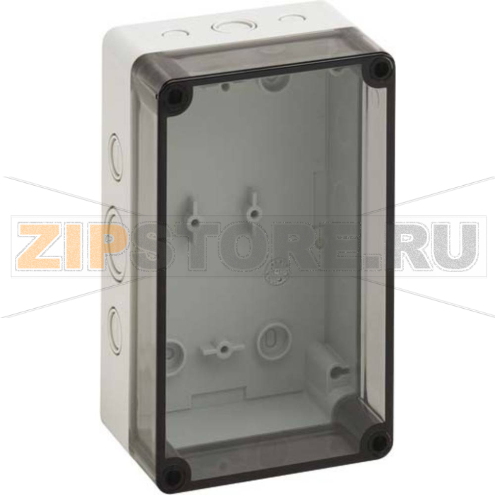 Корпус 180x110x84 мм, материал: поликарбонат, полистирол, серый Spelsberg TK PS 1811-8f-tm 