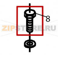 Tornillo exagonal M-6x25 Fagor FI-160