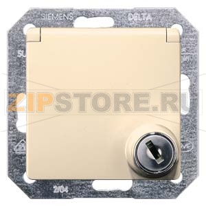 DELTA I-SYSTEM ЭЛЕКТРИЧЕСКИЙ БЕЛЫЙ РОЗЕТКА SCHUKO 10A DC/16А AC 250В C ЗАЩИТНЫМ КОНТАКТОМ C ЗАЩИТНЫМИ ШТОРКАМИ C ОТКИДЫВАЮЩЕЙСЯ КРЫШКОЙ C БЕЗРЕЗЬБОВЫМИ КОНТАКТНЫМИ ЗАЖИМАМИ И ЗАМКОМ ЭЛ.-МЕХ.ЧАСТЬ Siemens 5UB1906 