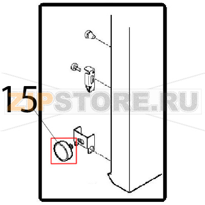 Magnet Angelo Po FM1221E1 Magnet Angelo Po FM1221E1Запчасть на деталировке под номером: 15
