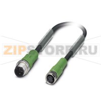 Кабель для датчика / исполнительного элемента Phoenix Contact SAC-3P-M12MS/0,6-PUR/M 8FS