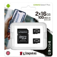 Карта памяти 16 Гб Kingston SDCS2-16GB-2P1A
