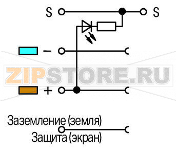 4-проводные клеммы с датчиком; желтый светодиод; для датчиков NPN-переключения (отрицательного); 2,5 мм; CAGE CLAMP®; 2,50 mm; серые Wago 270-570/281-507 