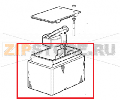 Wasserbecken Scotsman AF 200   Wasserbecken Scotsman AF 200Запчасть на сборочном чертеже под номером: 4Название запчасти Scotsman на немецком языке: wasserbecken Scotsman AF 200
