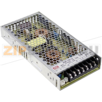 Блок питания AC/DC, 6.3 А, 151 Вт, 24 В/DC Mean Well RSP-150-24