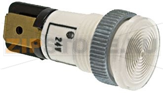 БЕЛЫЙ СВЕТОВОЙ ИНДИКАТОР 24 В 