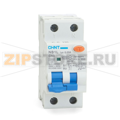 Дифавтомат 10 А, 10 кА Chint NB1L 