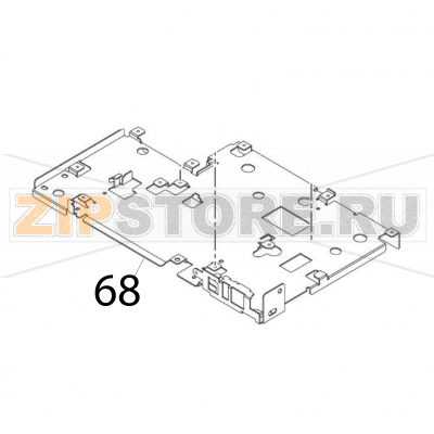 Main PCB BR Sato CL6NX Plus Main PCB BR Sato CL6NX PlusЗапчасть на деталировке под номером: 68Название запчасти на английском языке: Main PCB BR Sato CL6NX Plus.