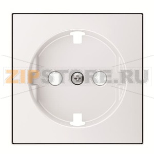 Накладка для розетки с плоской поверхностью, альпийский белый ABB 2CLA858890A1101 
