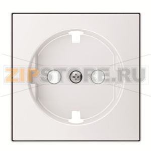 Накладка для розетки с плоской поверхностью, альпийский белый ABB 2CLA858890A1101 