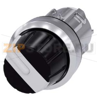 АКТУАТОР ПОЗИЦИОННОГО ВЫКЛЮЧАТЕЛЯ, С ВОЗМОЖНОСТЬЮ ПОДСВЕТКИ, 22ММ, КРУГЛЫЙ, МЕТАЛЛ ГЛЯНЦЕВЫЙ, БЕЛЫЙ, КРУГЛАЯ РУКОЯТКА, 4 ПОЛОЖЕНИЯ O-I-II-III, С ФИКСАЦИЕЙ, 4X90 ГРАД., 3Ч/6Ч/9Ч/12Ч Siemens 3SU1050-2AS60-0AA0