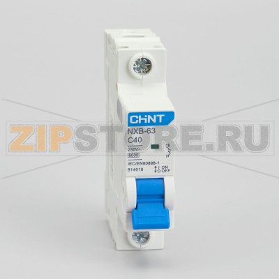Выключатель автоматический 40 А, 6 кА, 1 полюс Chint NXB-63 