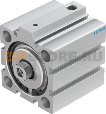 Пневмоцилиндр короткоходовой Festo AEVC-50-25-I-P-A 