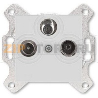 Розетка TV-R-SAT, серая ABB 2CHH083303A6016