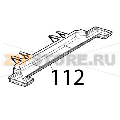 Drip tray Unox XVC 205E Drip tray Unox XVC 205EЗапчасть на деталировке под номером: 112