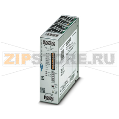 Источник бесперебойного питания Phoenix Contact QUINT4-UPS/24DC/24DC/20/USB ИБП Phoenix Contact QUINT4-UPS/24DC/24DC/20/USBИнтерфейс: USB (Modbus/RTU), тип монтажа: установка на монтажной рейке, винтовые зажимы, вход: 24 В DC, выход: 24 В DC/20 A, конфигурируемый ток: 5 A