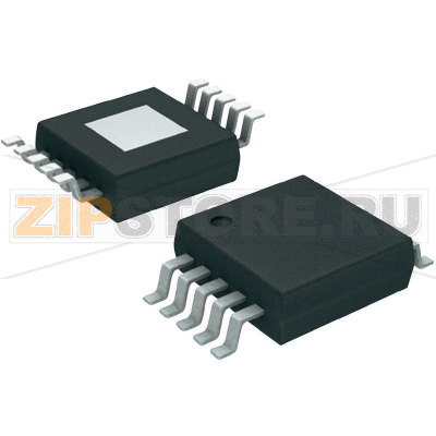 Преобразователь цифро-аналоговый, MSOP-10 Microchip Technology MCP4728-E/UN 