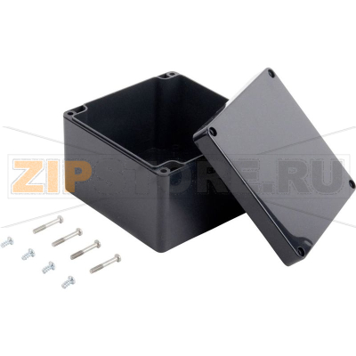 Корпус 122x120x85 мм, пластиковый, серый, 1 шт TRU Components KST 227 