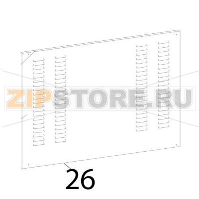 Fianco DX Zanolli Citizen PW 6+6/MC Fianco DX Zanolli Citizen PW 6+6/MCЗапчасть на деталировке под номером: 26