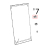 Tappo fulcro sup. porta Unox XVC 1005EP