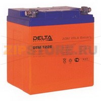 Delta DTM 1226 Свинцово-кислотный аккумулятор Delta DTM 1226 (характеристики): Напряжение - 12 В; Емкость - 26 Ач; Габариты: 165 мм x 125 мм x 182 мм, Вес: 9,95 кгТехнология аккумулятора: AGM VRLA Battery