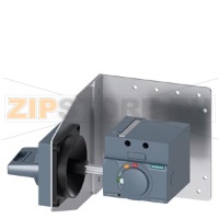 side wall mounted rot. operator standard IEC IP65 with mounting bracket accessory for: 3VA5 125 Siemens 3VA9137-0PK51