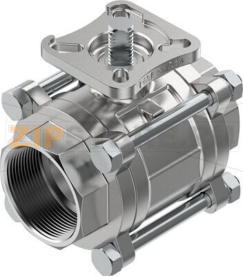 Кран шаровой Festo VZBE-2-T-63-T-2-F0507-V15V15 