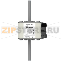 Предохранитель, 500 A, AC 690 В, 200 кА, size 2, 61x77x135 мм, aR, IEC UL Eaton FUSE 500A 690V
