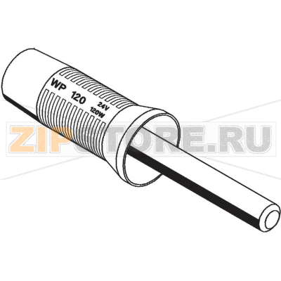 Жало с втулочным креплением, форма: клиновидное, наконечник: 0.8 мм, 1 шт Weller T0058763709N 