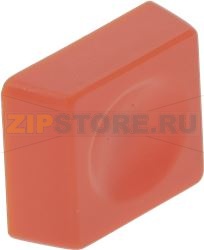 ОРАНЖЕВАЯ КНОПКА 30X22 ММ 