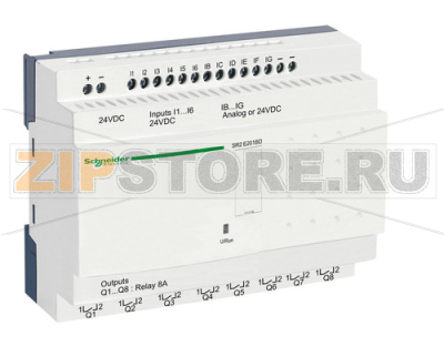 Реле интеллектуальное 24 В, 20 вх/вых Schneider Electric SR2E201BD 