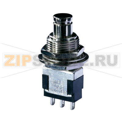 Кнопка 250 В/AC, 3 А, 1 x вкл/вкл, с фиксацией, 1 шт Knitter-Switch MPG 106D 