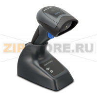 QuickScan QBT2430 USB Kit, Сканер 2D Imager, Bluetooth (50м), USB комплект, цвет черный, (сканер, станция связи/зарядки , USB-кабель, блок питания)