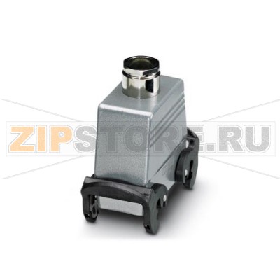 Корпус с кабельным сальником Phoenix Contact HC-B 16-TMQ-76/M1PG21G с двумя защелками, высота 76 мм, с резьбовым соединением, 1x Pg21, прямое подключение кабеля.Минимальный заказ: 10 шт.Упаковка: 10 шт.