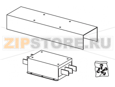 Фильтр ЭМС 300 А, IP00 Schneider Electric VW3A4410 