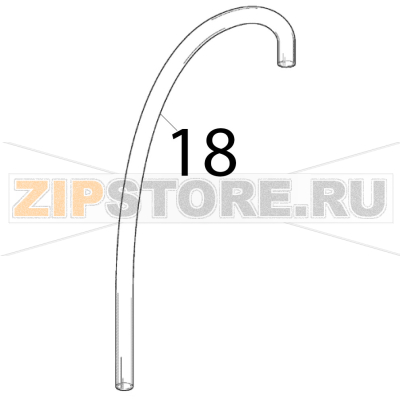 Plastik rohr Scotsman EC 126 AS Plastik rohr Scotsman EC 126 ASЗапчасть на деталировке под номером: 18