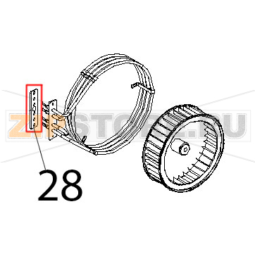 Guarn. PTFE and carb, 100x22x0.8, sp-c/fori 1999 Unox XF 188 Guarn. PTFE and carb, 100x22x0.8, sp-c/fori 1999 Unox XF 188Запчасть на деталировке под номером: 28
