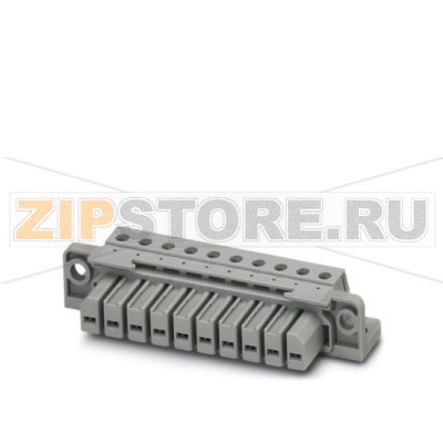 Гнездовая вставка Phoenix Contact HCC 4-F BK Тип подключения: Винтовые зажимы, Сечение: 0,2 мм² - 4 мм², AWG: 24 - 12, Ширина: 92 мм, Высота: 18 мм, Цвет: черный, Тип монтажа: Резьбовой монтаж.Минимальный заказ: 50 шт.Упаковка: 50 шт.