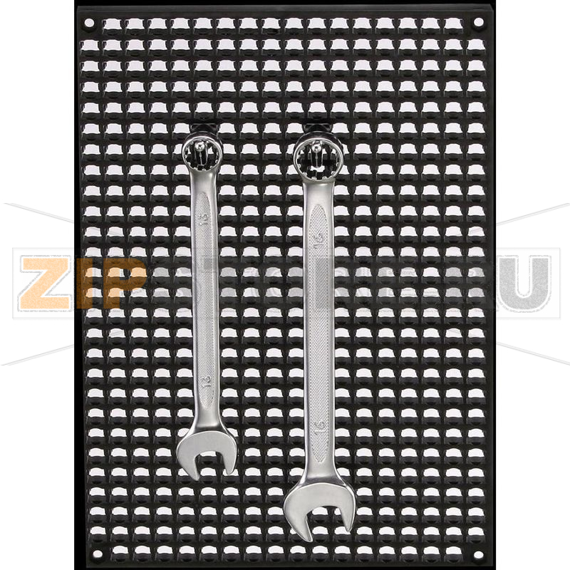 Панель перфорированная с 80 зажимами, 2 шт Toolcraft 553943 