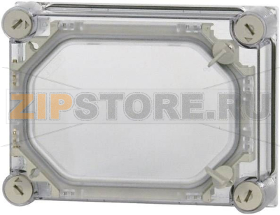 Крышка (ДxШxВ) 50x187.5x250 мм, прозрачная: 1 шт Eaton D150-CI23/T 
