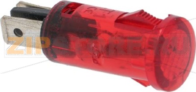 INDICATOR LAMP RED 230V 