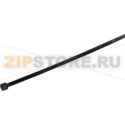 Стяжки кабельные 300 мм, черные, 100 шт TRU Components 1577960 