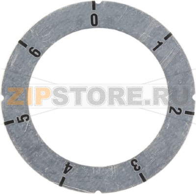 САМОКЛЕЯЩИЙСЯ ДИСК С РАЗМЕТКОЙ 0-1-2-3-4-5-6 