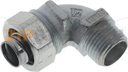 1 2IN CONNECTOR, 90 