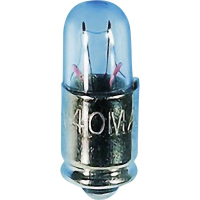 Лампа 24 В, 0.6 Вт, цоколь: MG5.7s/9, прозрачная, 1 шт TRU Components 1590348