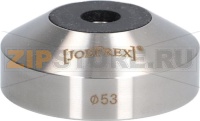 ПЛОСКОЕ ОСНОВАНИЕ ТРАМБОВКИ M8 ИЗ НЕРЖАВЕЮЩЕЙ СТАЛИ Ø 53 ММ
